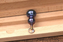 Tiremet Titanium Ti Gourd Type Keychain EDC Necklace Pendant Zipper Hea33F TIREMET - KOEEK