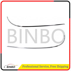 Set of 2 Rear LH & RH Side Chrome Bumper Molding Fits E300 E350 E400 E550 07FC0E-D4 - KOEEK