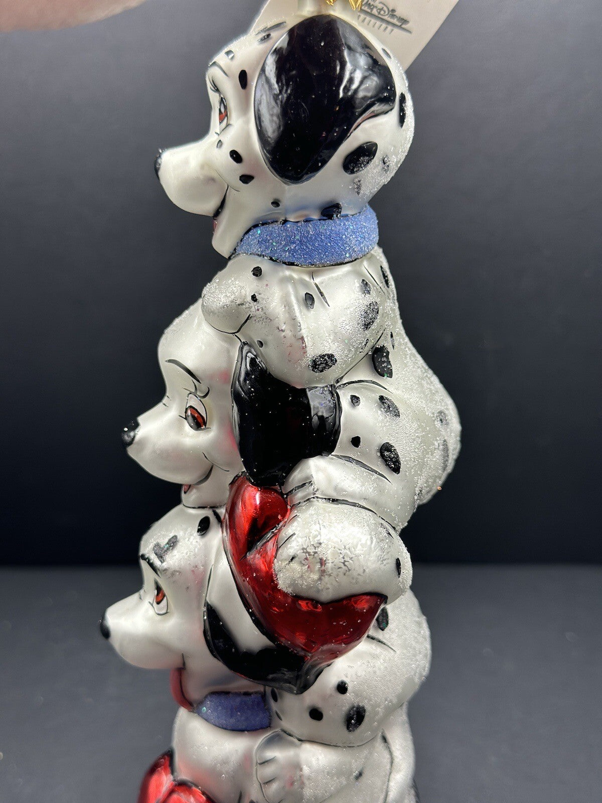'97 Disney Christopher Radko 101 DALMATIONS PUPPY POLE Ornament  BOX CHRISTOPHER RADKO - KOEEK