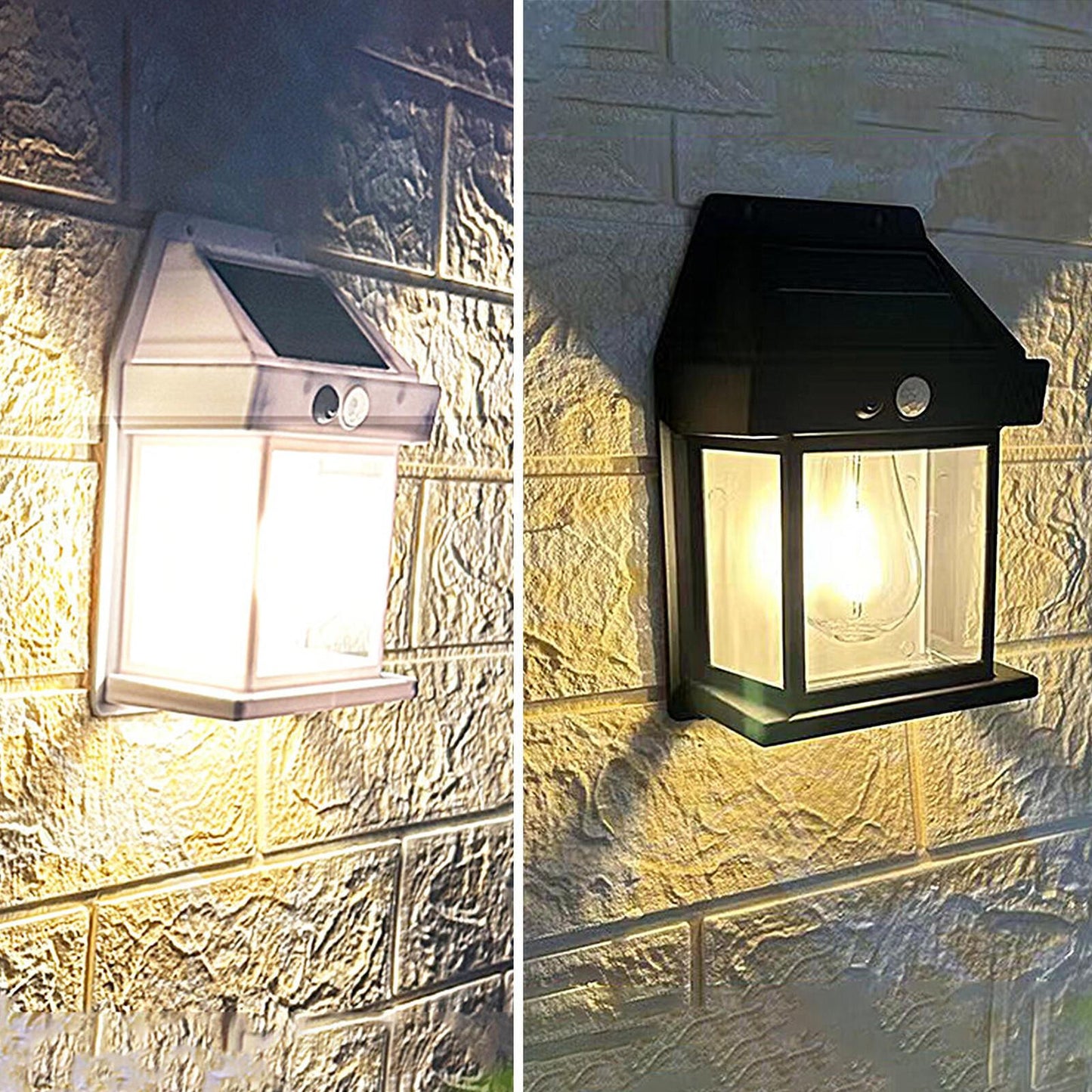 new Solar Wall Lights Solar Deck Lights Outdoor Yard and Fence Light For Garden koeek - KOEEK