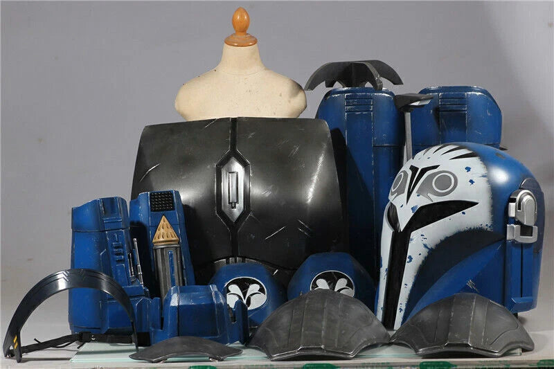 Star Wars Mandalorian Bo Katan Kryze Cosplay Full Body Armor Set&FRP Helmet Prop 07FC0E-D4 - KOEEK