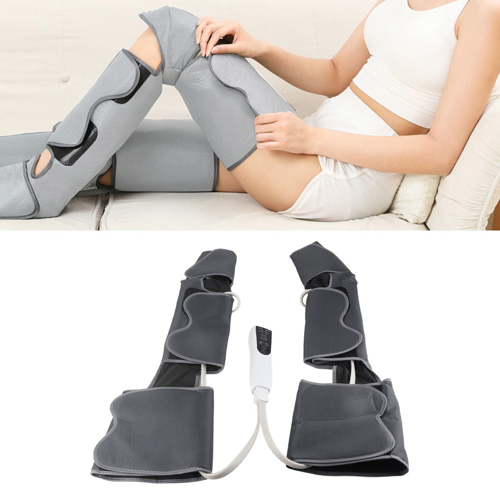 new Massager Compression Massage Machine Heat For Calf Circulation (EU Plug ) HGF koeek - KOEEK