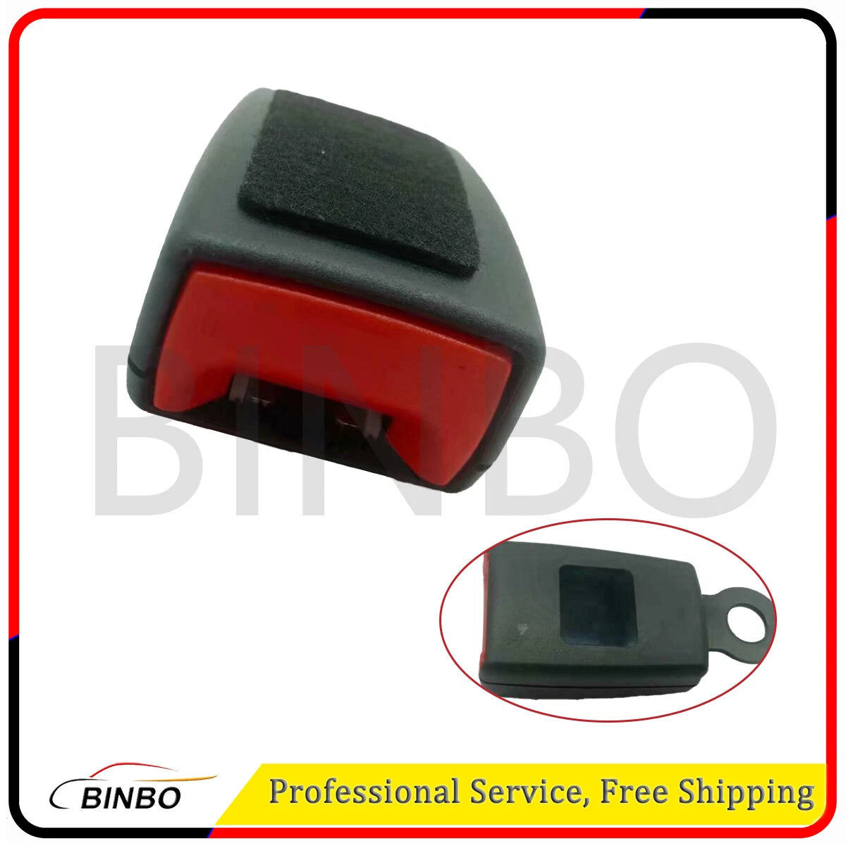 3Pcs/Set Rear Left+Right+Center Seat Belt Buckle for Land Rover LR3 LR4 LR009291 07FC0E-D4 - KOEEK
