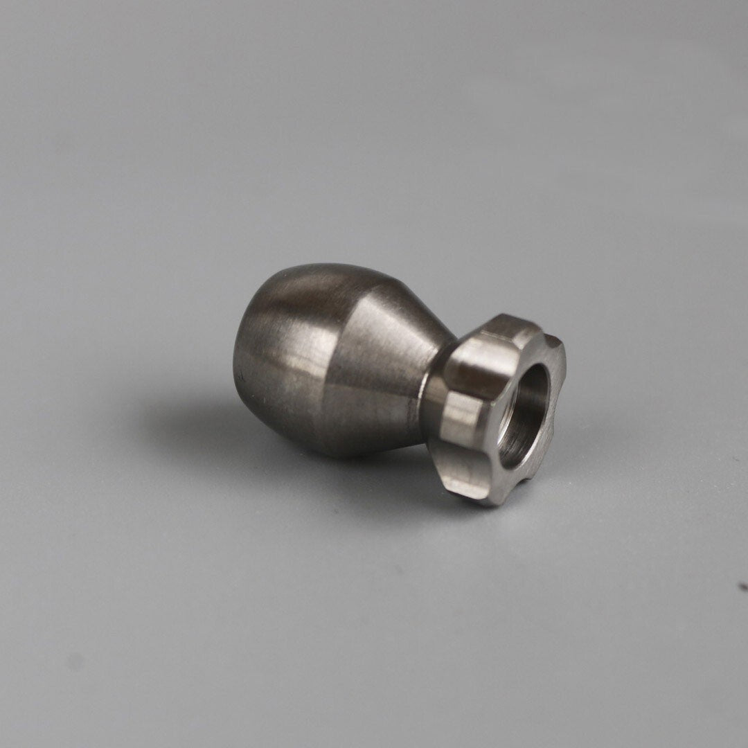 EDC Titanium Missile Shape Knife Bead Paracord Pendant Lanyard DIY Accessories 07FC0E-D4 - KOEEK