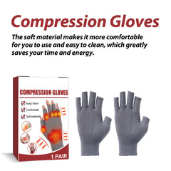 new Compression Gloves for Carpal Tunnel Fingerless Half Typing Open-Finger Gloves koeek - KOEEK