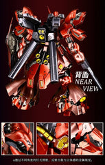 IN US! GUNDAM Chogokin MSN-04 Sazabi Metal Coloring Action Figure DIY Kits Gift 07FC0E-D4 - KOEEK