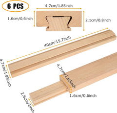new DAJAVE 6PCS 16 Inch Wood Drawer Slides, Wooden Slide 16 Inch, DAJAVE - KOEEK