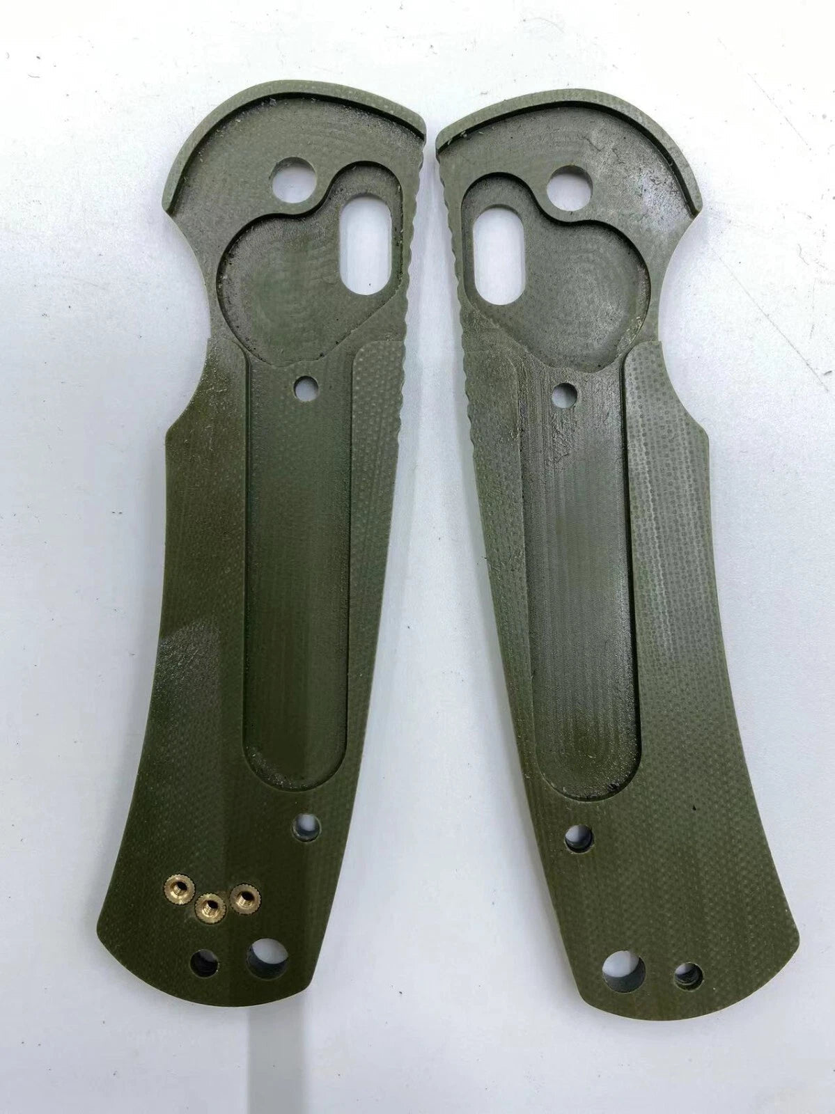 1 Pair G10 Knife Handle Scales for Benchmade Griptilian 550/551 Folding Knives 07FC0E-D4 - KOEEK
