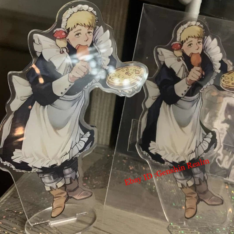 2Pcs/Set Anime Delicious in Dungeon Laios/Senshi Acrylic Desktop Stand Decor 07FC0E-D4 - KOEEK