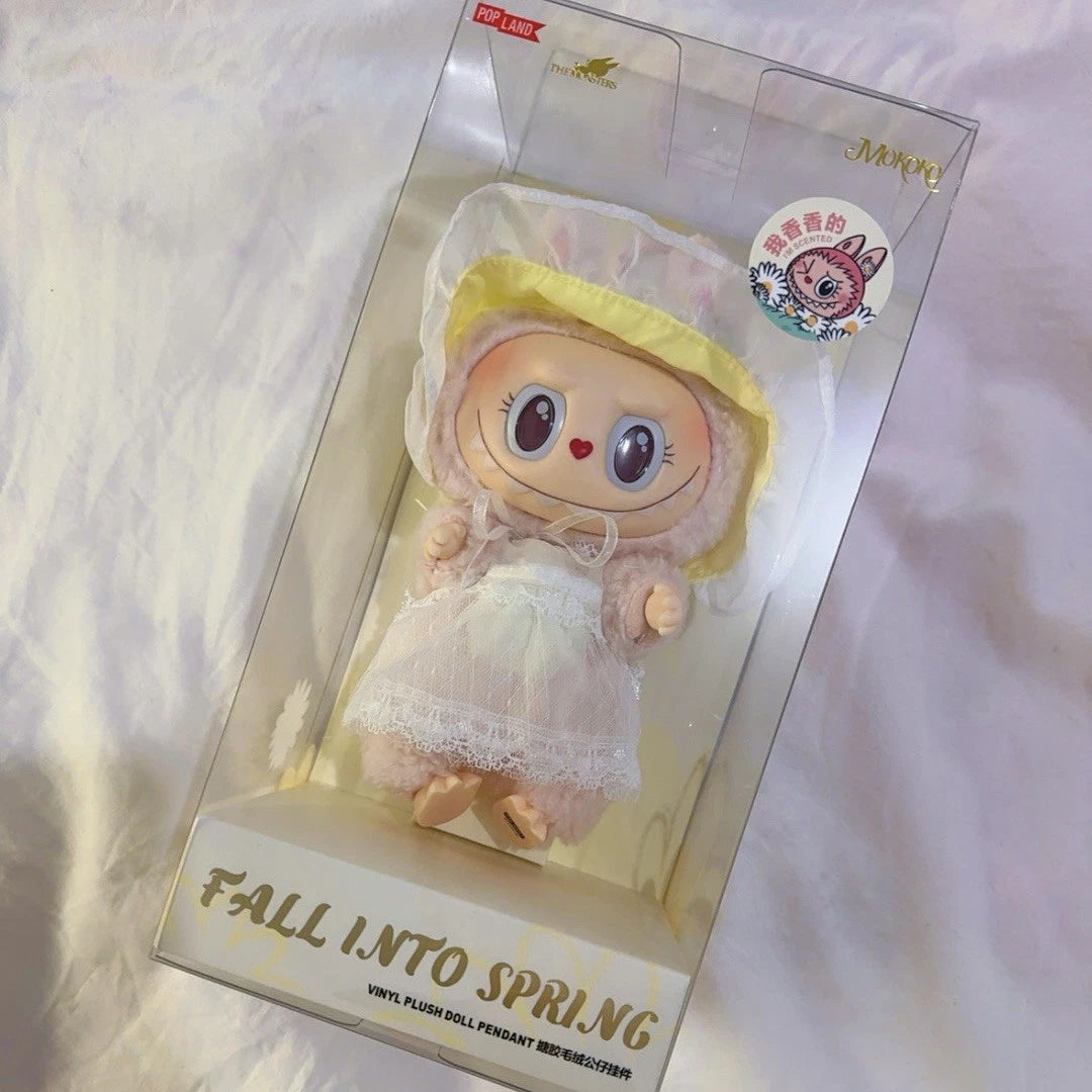 Labubu Authentic Mokoko Fall Into Spring Doll Pendant Pop Land Exclusive POP_LAND - KOEEK