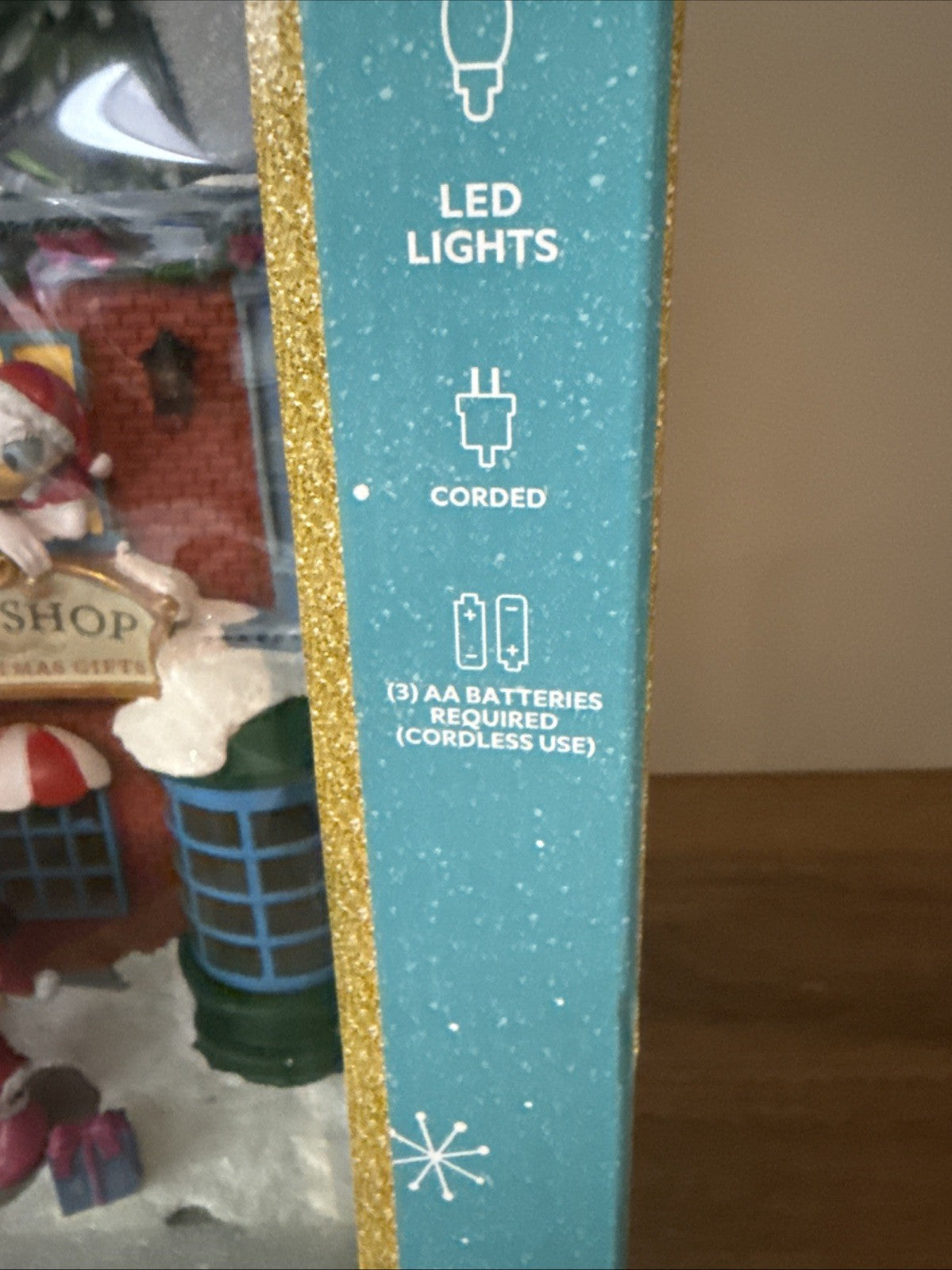 Disney 11.5 " Lighted Musical Animatronic Decoration House MICKEY & MINNIE Lowes DISNEY - KOEEK