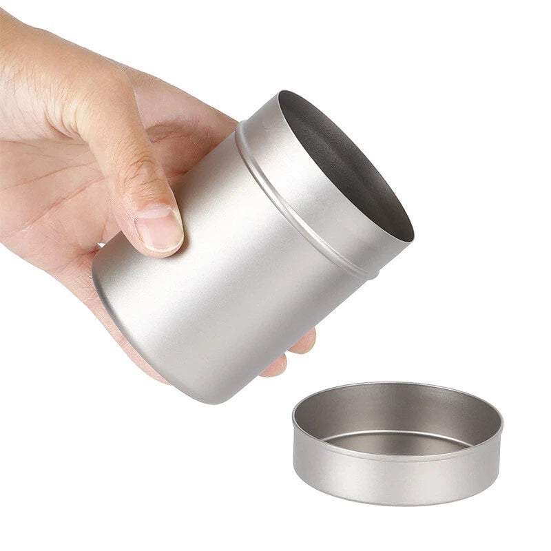Portable Travel Tea Caddy Titanium Storage Boxes Sealed Tea Leaves Container 07FC0E-D4 - KOEEK