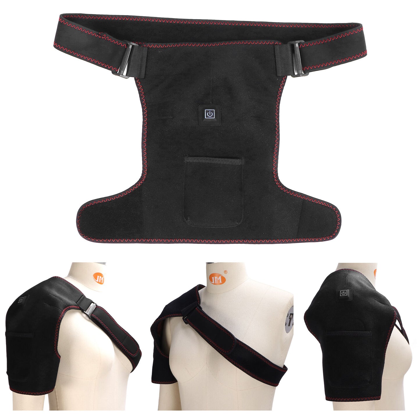 new Temperature Adjustable Heating Shoulder Brace for Pain Relief ABE koeek - KOEEK