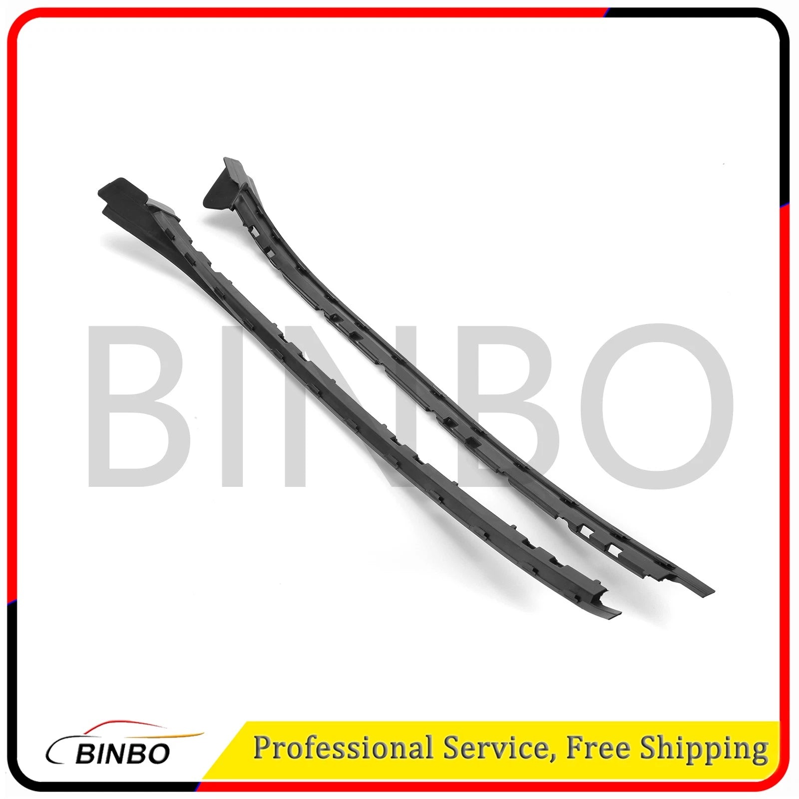 2pcs Left& Right Front Windshield Trim Strips For Benz W212 2126902582 212690268 07FC0E-D4 - KOEEK