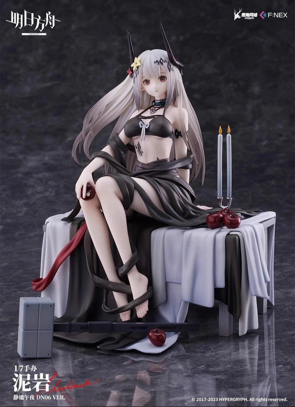 Official Arknights Mudrock Silent Night DN06 Ver. 1/7 Scale Figure Model 7.5" ARKNIGHTS - KOEEK