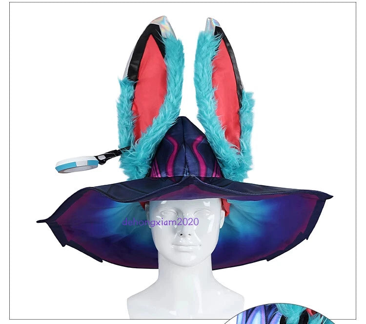 Game League of Legends Aurora Cosplay Costume Outfit LOL Halloween Full Set 07FC0E-D4 - KOEEK