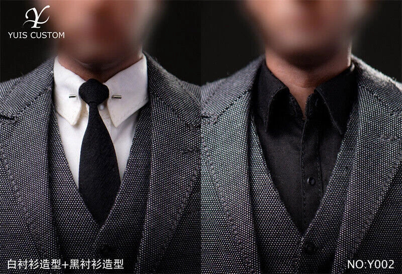 YUIS CUSTOM Y002 1/6 Ben Affleck Clothes Suit with Body Figure Accessory Prop 07FC0E-D4 - KOEEK