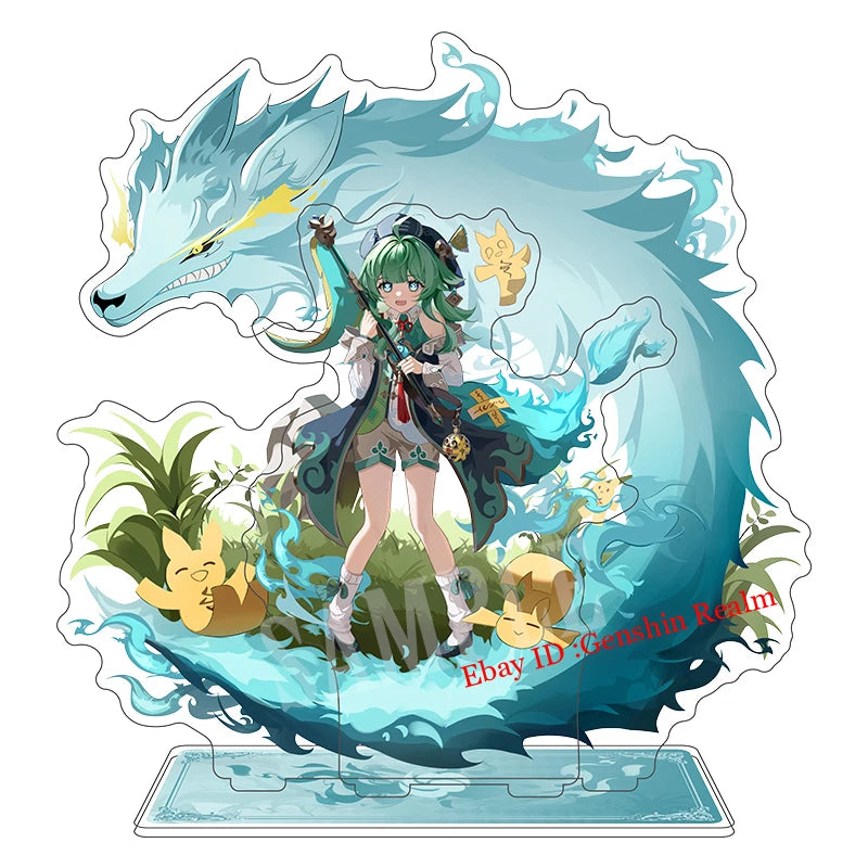 Anime Honkai: Star Rail HuoHuo Acrylic Desktop Stand Figure Collection Decor 07FC0E-D4 - KOEEK