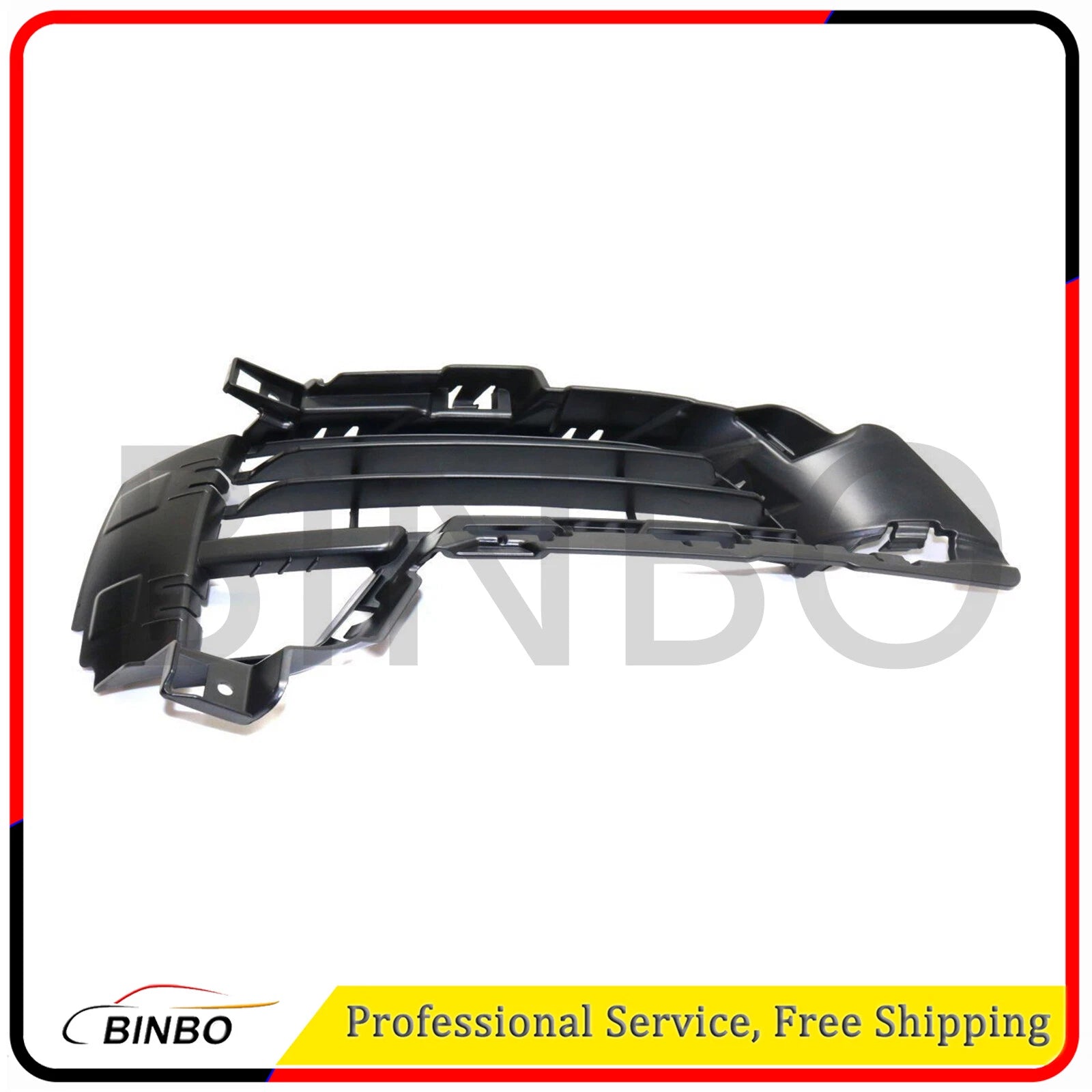 For BMW X5 Front Bumper Grille 2014-2018 Outer Driver Side Open Grid Black 07FC0E-D4 - KOEEK