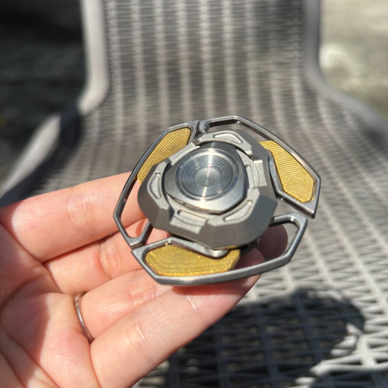 EDC Fidget Spinner Morphing Fingertip Gyro Hand Spinner Nail Gyro Fidget Toys 07FC0E-D4 - KOEEK