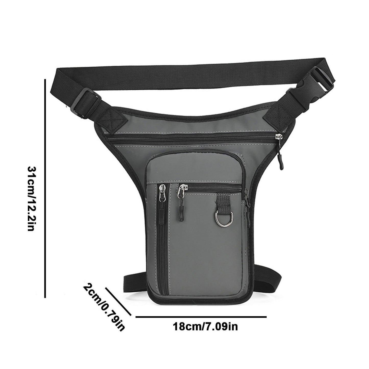 new Motorcycle Waist Leg Bag Waterproof Outdoor Bike Thigh Belt Fanny Pack Pouch koeek - KOEEK