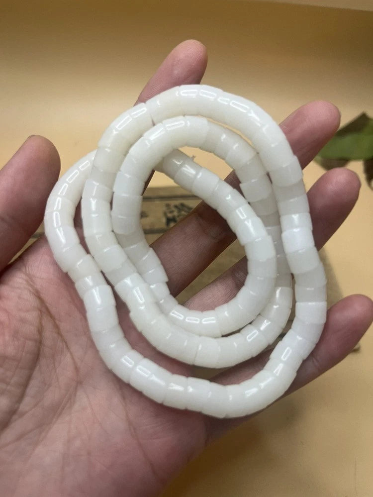 8mm 108 Beads Bodhi Root Bracelet Buddhist Necklace Handmade Men Women Accessory 07FC0E-D4 - KOEEK