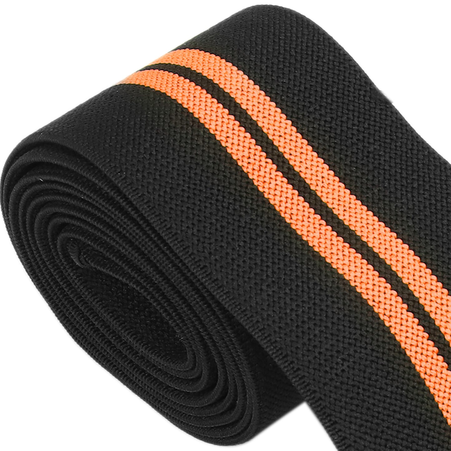 new Knee Wrap Compression Knee Brace For Weightlifting Training(Black Orange ) HGF koeek - KOEEK