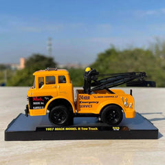 Mack 1:64 Diecast American Truck Model w/ Display Base & Box, Collectible Gift 07FC0E-D4 - KOEEK