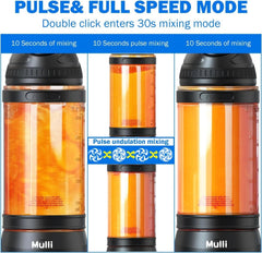 Portable Blender, 24 oz Travel Blender, USB Rechargeable Blender 07FC0E-D4 - KOEEK
