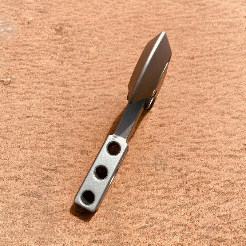 Mini Titanium Axe Style Keychain Pendant Necklace Opener Outdoor Multi EDC 07FC0E-D4 - KOEEK