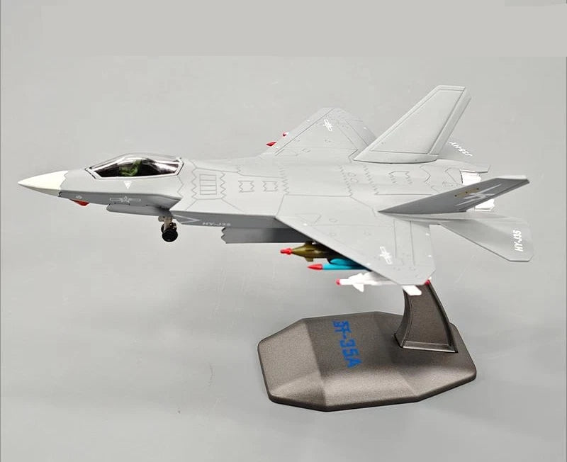 1/100 PLA J-35A  Fighter Alloy Diecast Finished Model 07FC0E-D4 - KOEEK