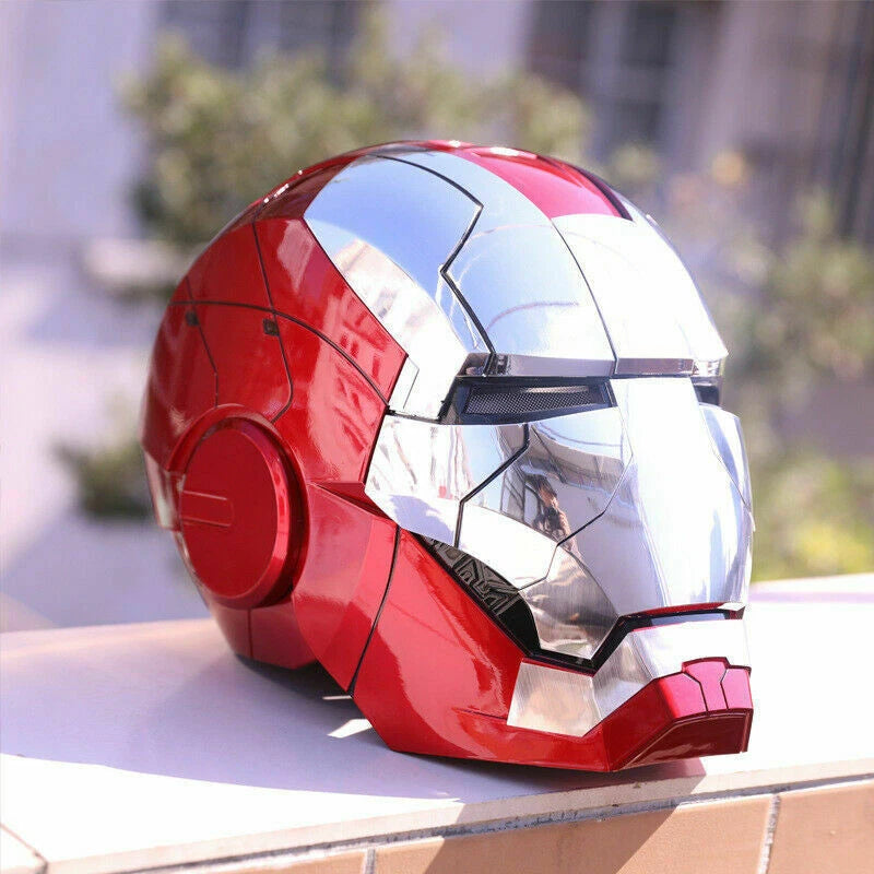 Iron Man MK5 1:1 Helmet Wearable Voice-control Deformed Mask Halloween Cosplay 07FC0E-D4 - KOEEK