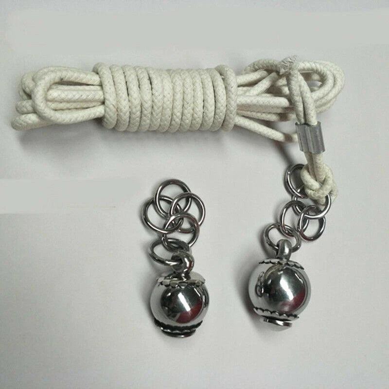 Stainless Steel Martial Arts Rope Dart Meteor Hammer Martial Arts Soft Weapons 07FC0E-D4 - KOEEK