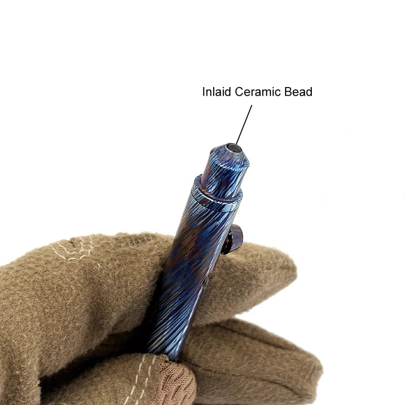 Hot Timascus Pocket Ball Pen Business Signature Tactical Working Pen Outdoor EDC 07FC0E-D4 - KOEEK