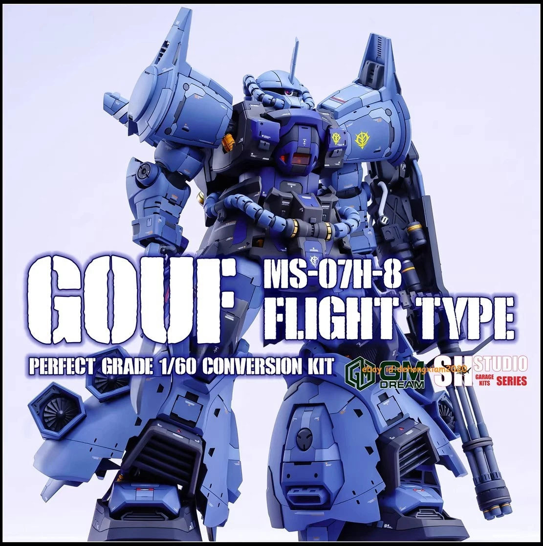 SH STUDIO X GMD 1/60 MS-07H-8 Gouf Flight Type Conversion Kit No Figure Gifts 07FC0E-D4 - KOEEK