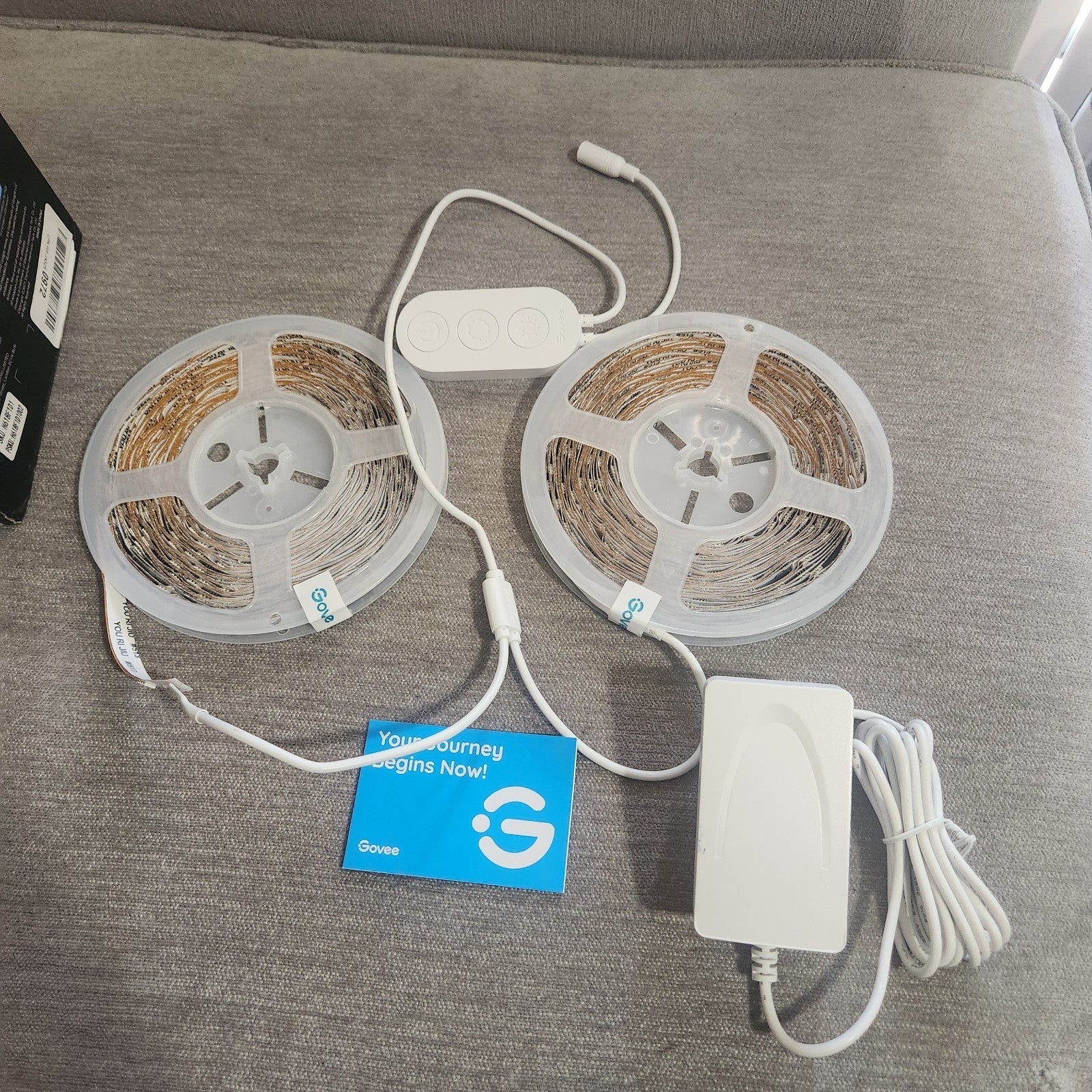 Govee 100ft RGBIC LED Strip Lights, Smart LED Lights Work with Alexa and Google GOVEE - KOEEK