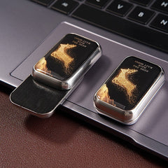 EDC Infinite Push Fidget Slider Creative Metal Fidget Toy Fashion Haptic Slider 07FC0E-D4 - KOEEK