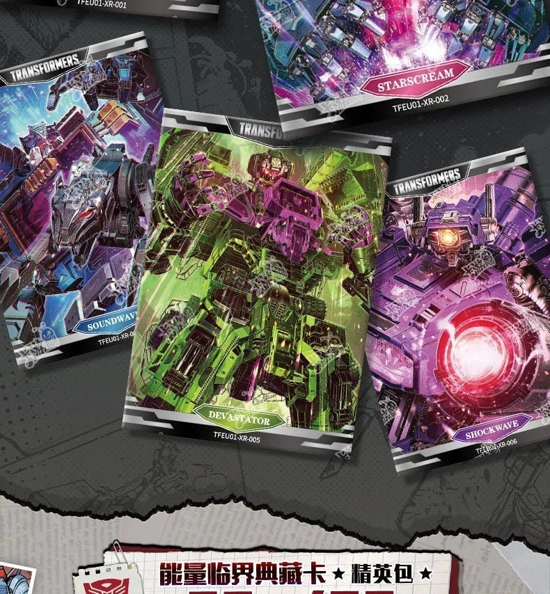 KAYOU Transformers Energon Critical Elite Pack Wave 1 Sealed Box 10 Packs 07FC0E-D4 - KOEEK