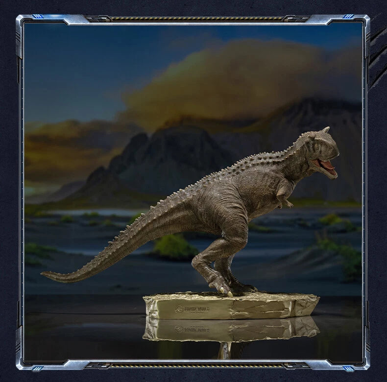 Official Limited 1:20 Carnotaurus Dinosaur Brass Statue Figure Model Collection 07FC0E-D4 - KOEEK