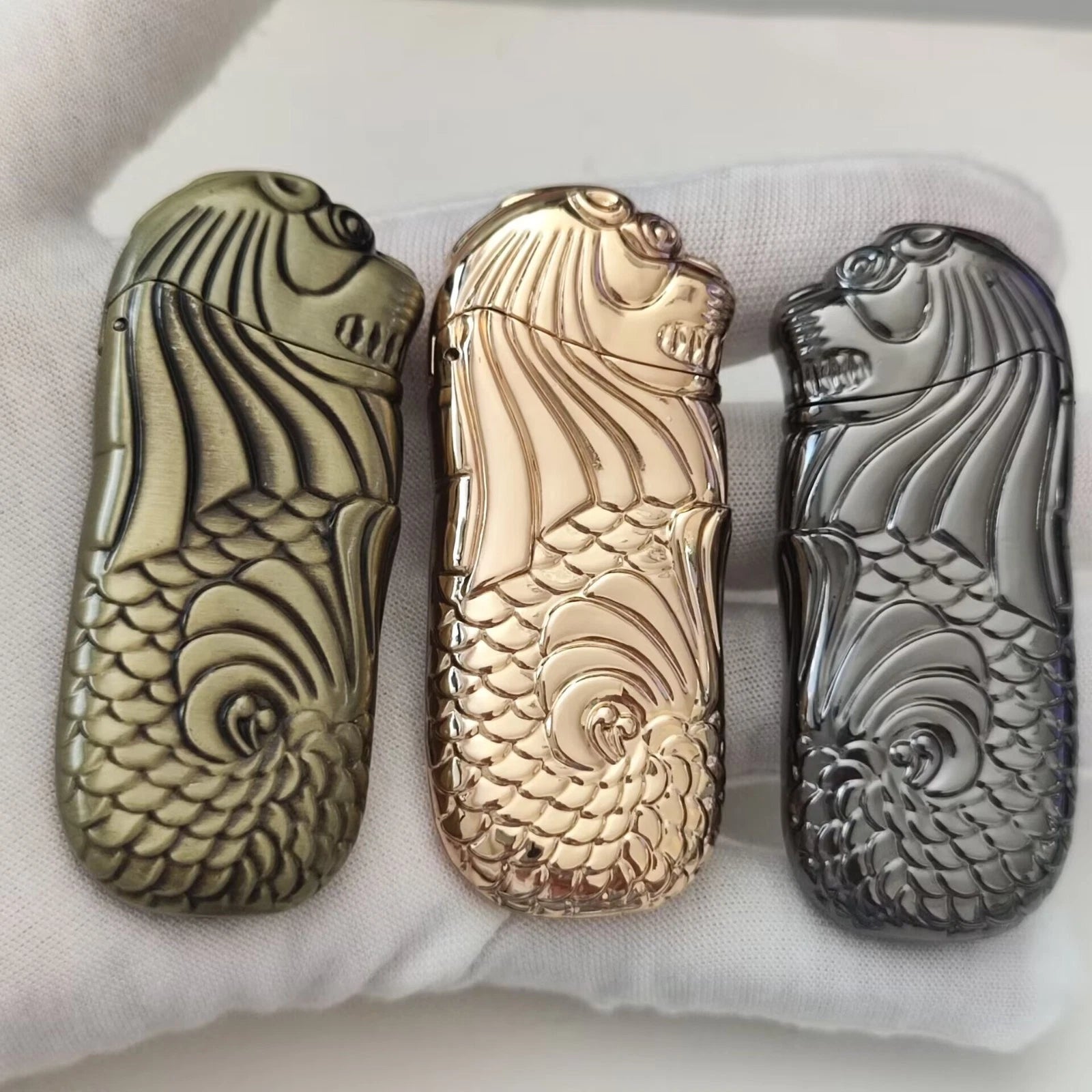 1PC Metal Lighter Case Cover For Bic J5 Lighter Retro Lighter Case Shell EDC Toy 07FC0E-D4 - KOEEK