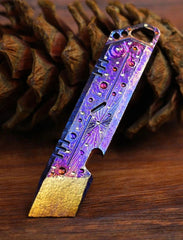 Hot Titanium Alloy Pry Bar Crowbar Multitool Opener Portable Outdoor Camping EDC 07FC0E-D4 - KOEEK