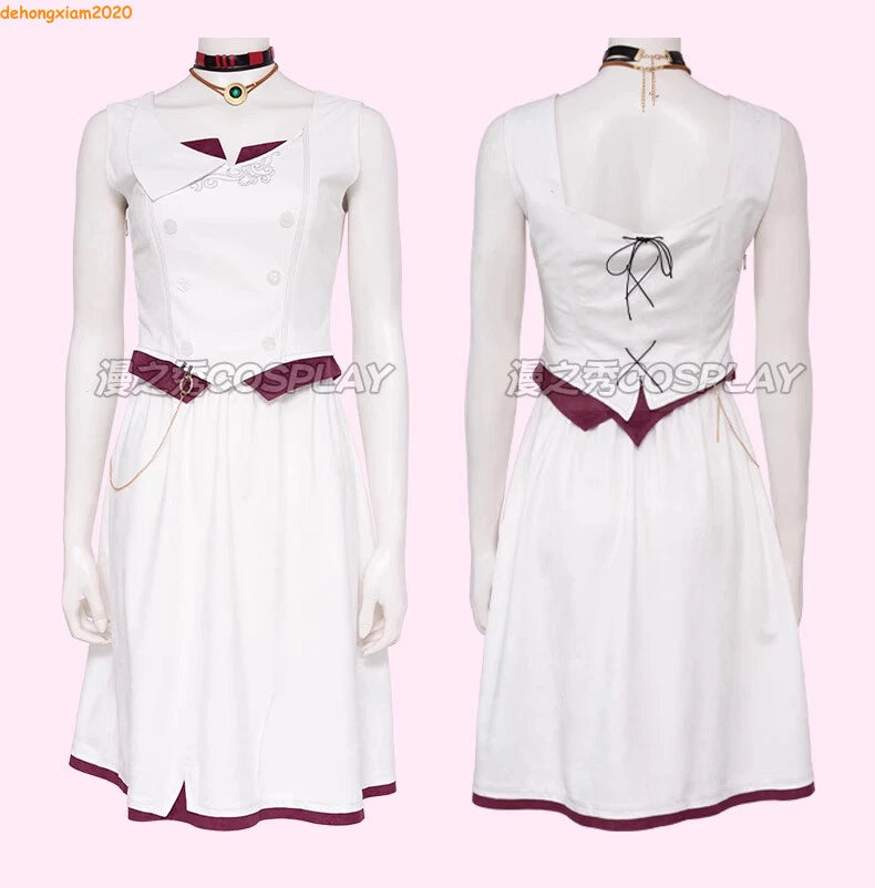 Arcane: League of Legends Jinx Women's Cosplay Costume Outfit Dress Skirt Suit 07FC0E-D4 - KOEEK