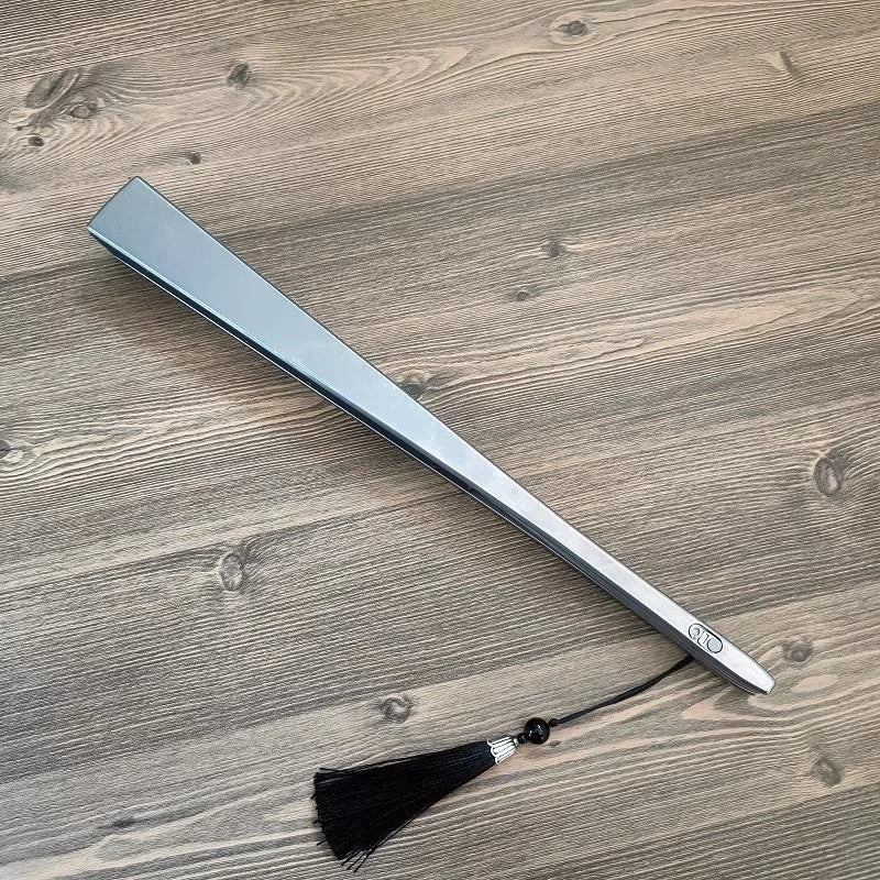 Martial Arts Titanium Alloy Folding Fan Taiji Kung Fu Tactical Steel Bone Fan 07FC0E-D4 - KOEEK