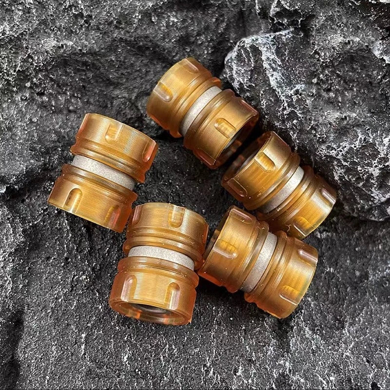 Polyetherimide + Titanium Alloy Beads Knife Handle Lanyard Umbrella Rope Bead 07FC0E-D4 - KOEEK