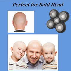 new Head Shaver Replacement Blades Compatible with Groomi Baldie Pro 2-Black 07FC0E-D4 - KOEEK