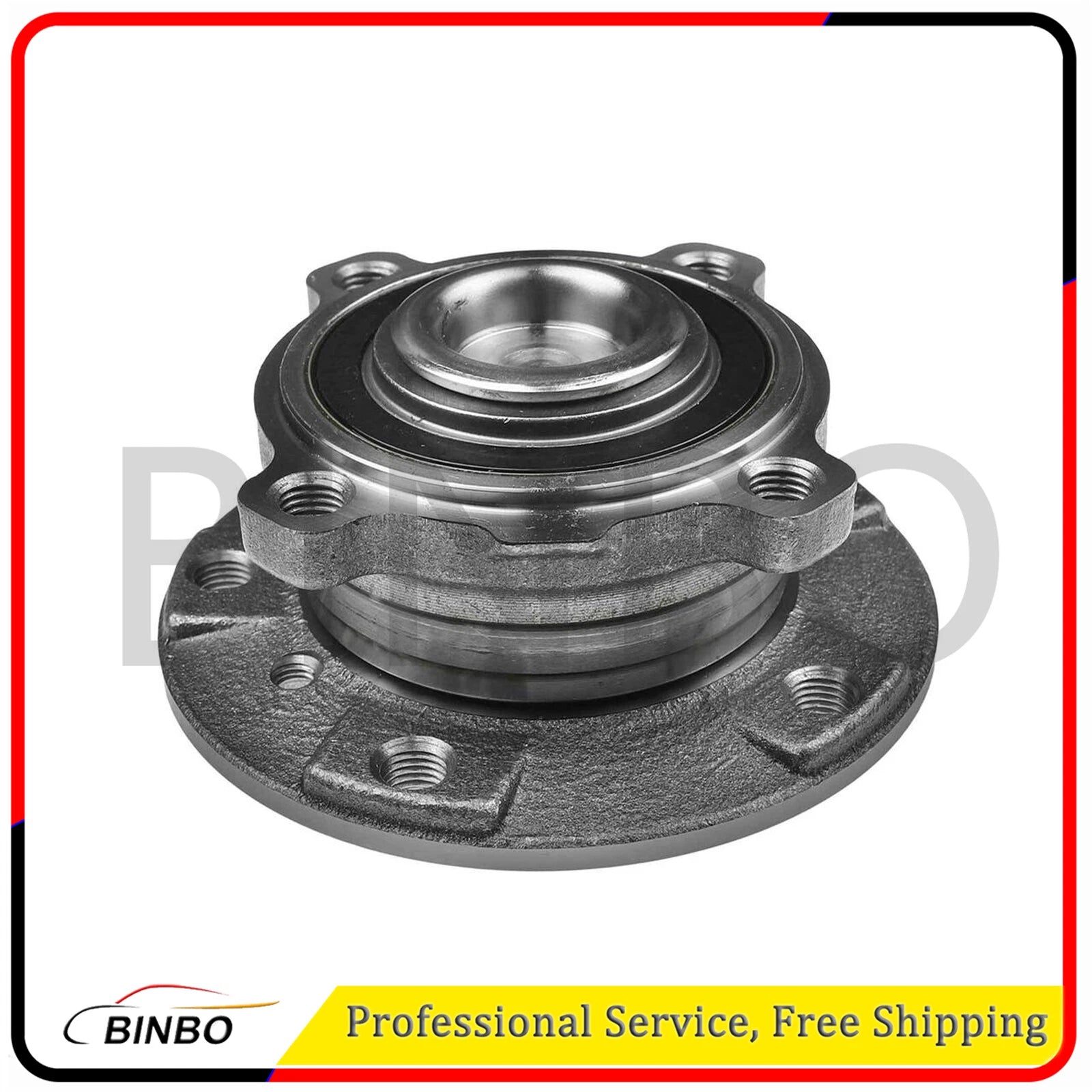 FRONT WHEEL HUB BEARING KIT FOR BMW 5 6 SERIES E60 E61 E63 E64 31226765601 07FC0E-D4 - KOEEK