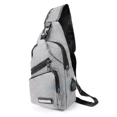 ny Mochila Casual Para Hombres Bolso Bandolera Impermeable Bolsa De Un Solo Hombro