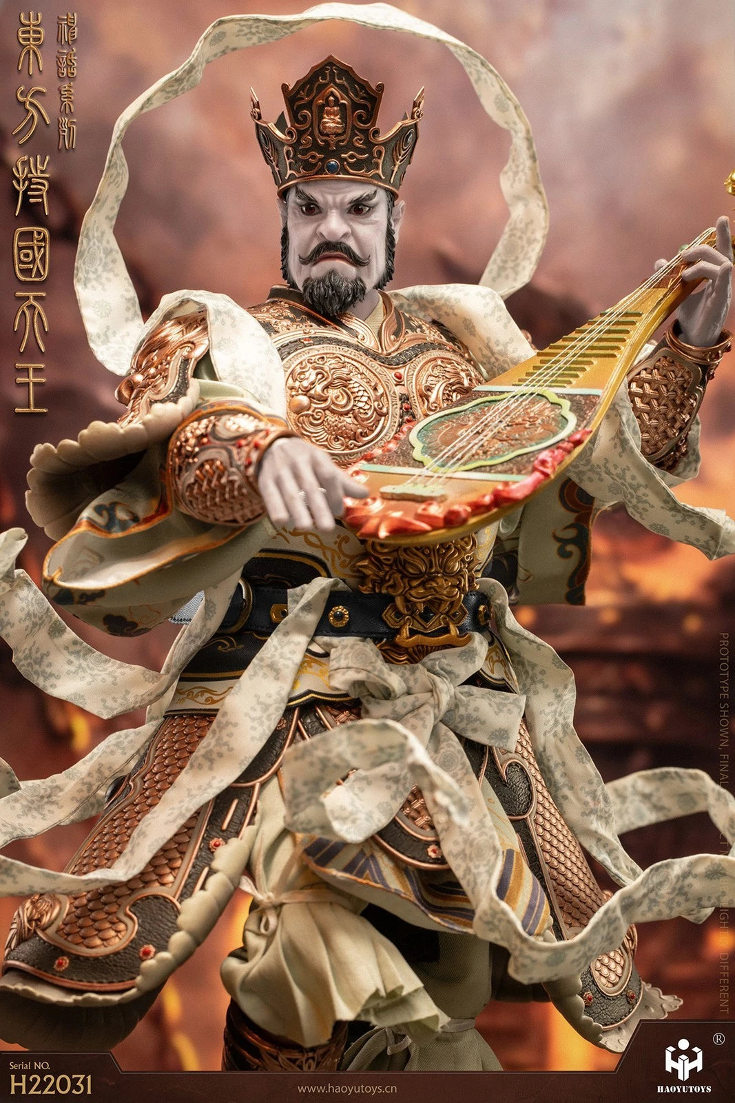 HAOYUTOYS 1/6 Journey to the West Four Heavenly Kings Dhrtarastra Action Figure HAOYUTOYS - KOEEK