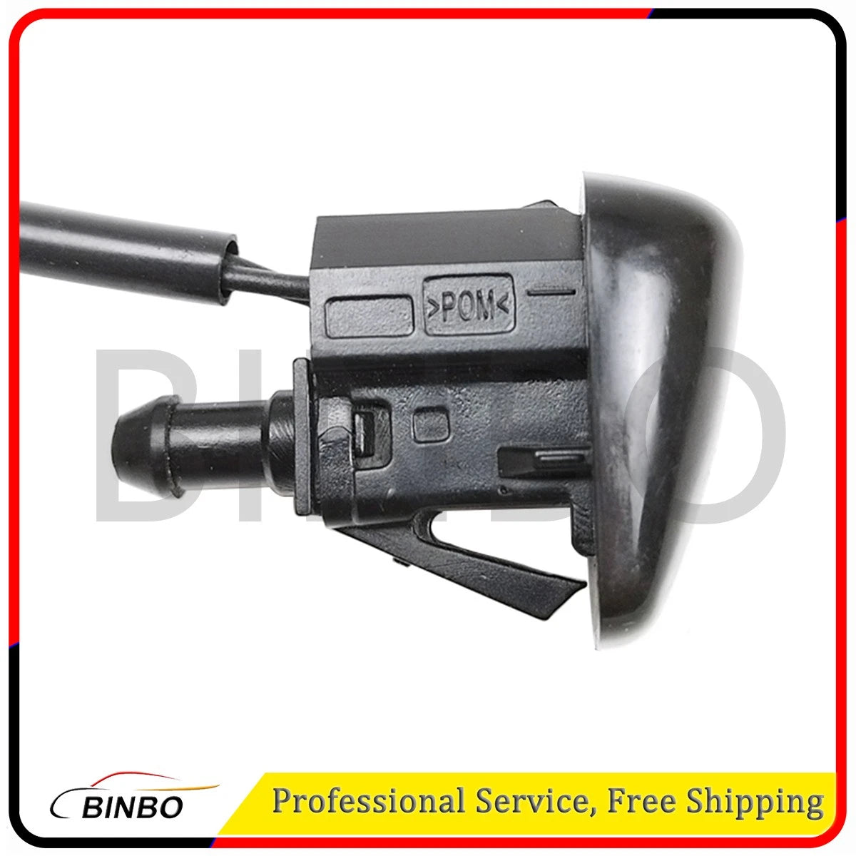 For BMW M6 E63 E64 630i 635d 645Ci 650i Windshield washer nozzle 61667054446 07FC0E-D4 - KOEEK
