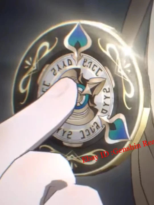 Anime Honkai: Star Rail Aventurine 1:1 Alloy Chip Cosplay Game Props Coin 07FC0E-D4 - KOEEK